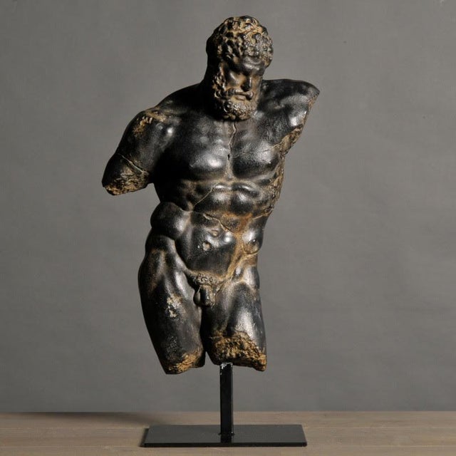 2000 - 2009 Statue of Hercules, 20th Century, Composite Material For Sale - Image 5 of 6