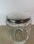 Mid-Century Modern Vintage Plata Lappas Faceted Crystal Jar With Silverplate Lid, Argentina For Sale - Image 3 of 9
