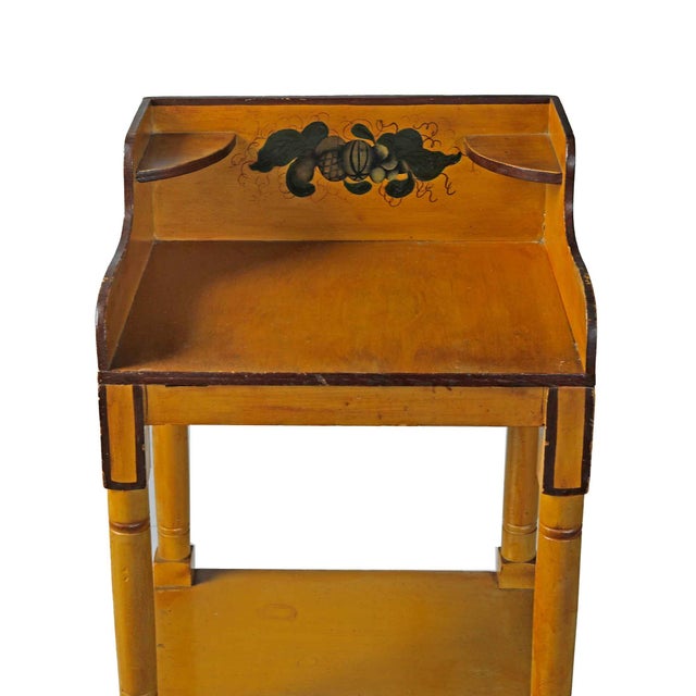 Early 19th Century Antique Decorated Washstand For Sale - Image 5 of 6