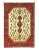 2020s 2020s Ivory Persian Afshar Rug For Sale - Image 5 of 5