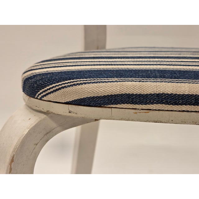 Blue Vintage Sandwich Chair by Alvar Aalto for Artek, 1940s For Sale - Image 8 of 14