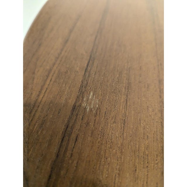 Wood Scandinavian Teak Dining Table For Sale - Image 7 of 9