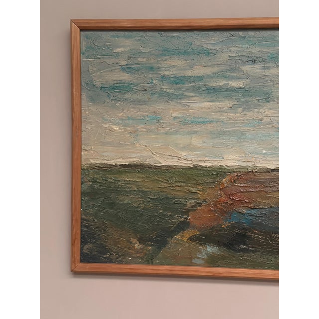 Swedish School, Scanian Plains, 1960s, Oil on Panel, Framed For Sale - Image 14 of 18