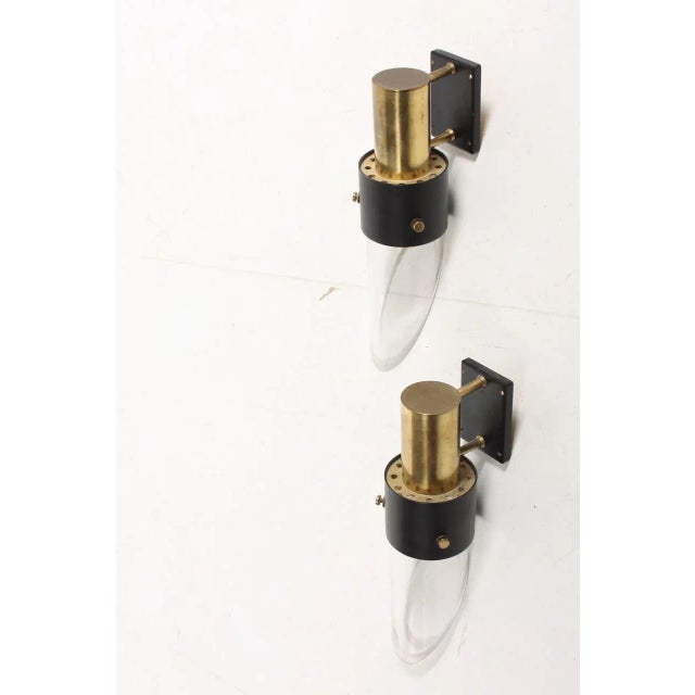 Mid-Century Modern Sconces by Kay Kørbing for Lyfa, 1960s, Set of 2 For Sale - Image 3 of 14