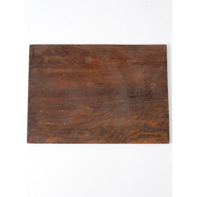 Mid 20th Century Vintage Metal Danger Sign For Sale - Image 5 of 9