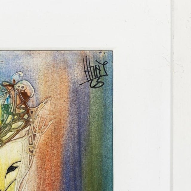 European School Artist, Female Figure, Mixed Media For Sale - Image 4 of 6
