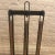 Mid-Century Modern Wrought Iron and Brass Fireplace Tools- 3 Pieces For Sale In New York - Image 6 of 8