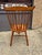 Set of 4 Vintage Windsor Style Spindle Back Dining Chairs For Sale - Image 12 of 15