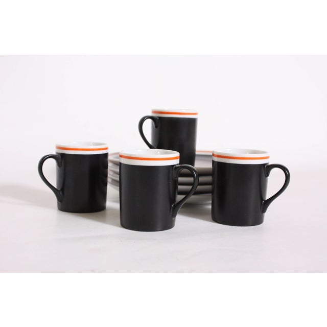 Mid 20th Century Mid 20th Century Espresso or Tea Set by Lagardo Tackett - Set of 8 For Sale - Image 5 of 6