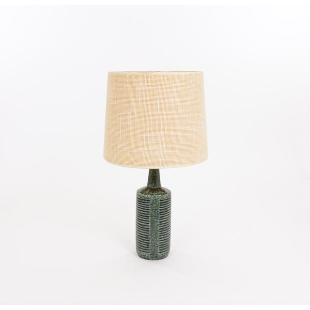 Green and Charcoal Dl/30 Table Lamp by Linnemann-Schmidt for Palshus, 1960s For Sale - Image 6 of 6