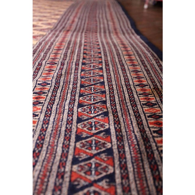 Pakistani Karachi Rug in Wool and Cotton For Sale - Image 4 of 7