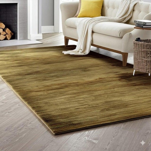 Textile 3x10 Brown Hand-Knotted Wool Striated Earth Tones Classic Traditional Carpet Rug For Sale - Image 7 of 7