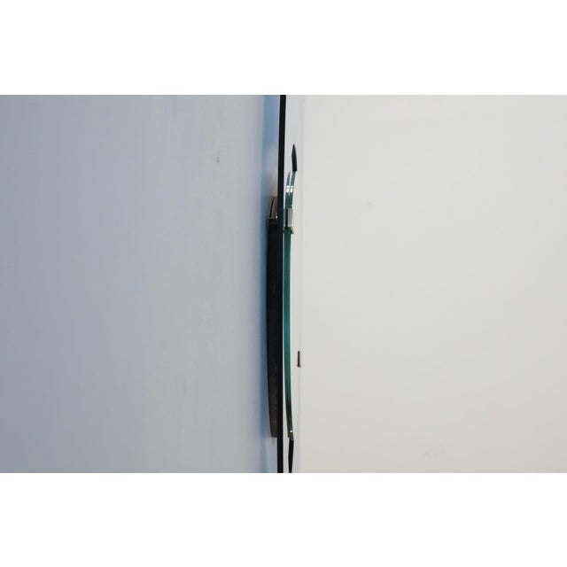 Metal Asymmetrical Mirror by Max Ingrand for Fontana Arte, 1960s For Sale - Image 7 of 13