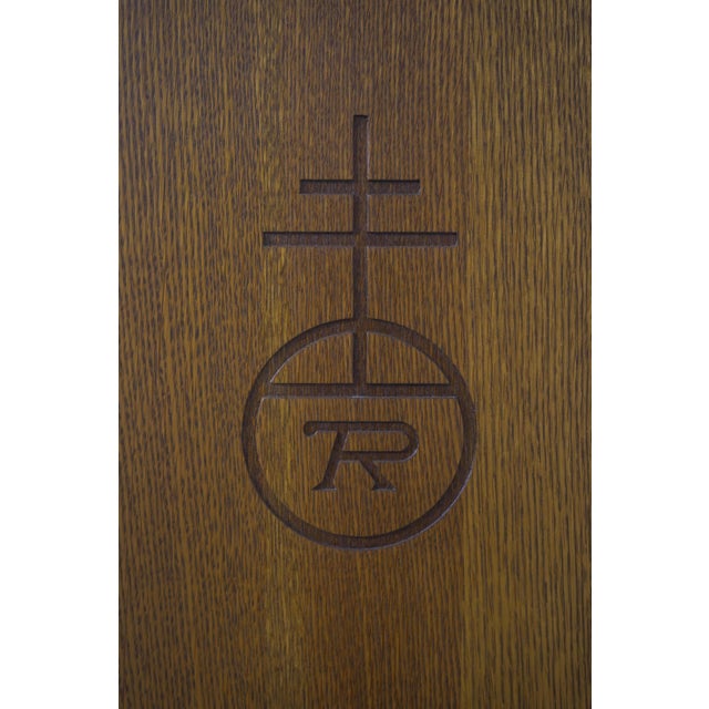 Stickley Roycroft Mission Oak Tall Bookcase For Sale - Image 15 of 16