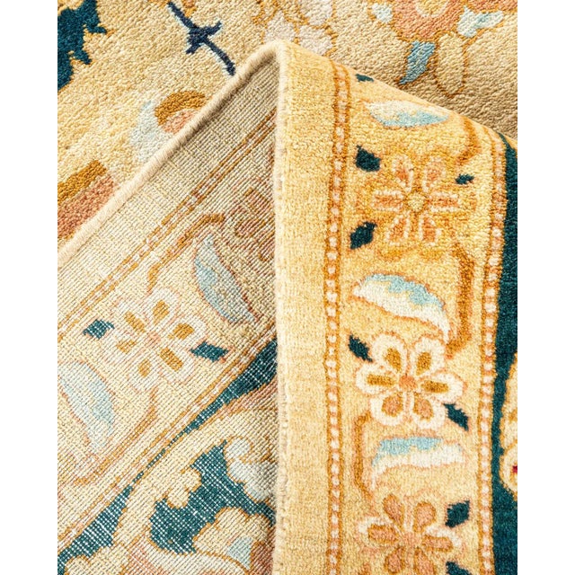 Mogul, One-of-a-Kind Hand-Knotted Area Rug in Ivory, 8' 1" x 10' 4" For Sale In New York - Image 6 of 8
