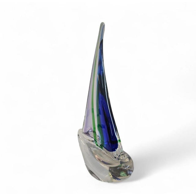 Murano Glass Sailing Boat, 1980s For Sale - Image 17 of 18