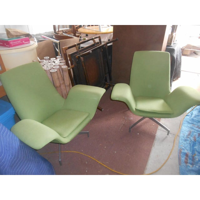 Metal 1990s Vintage Dialogue Wing Lounge Chair by HBF For Sale - Image 7 of 10