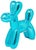 Ceramic Interior Illusions Plus Blue Mini Ceramic Dog Piggy Bank - 7.5" tall For Sale - Image 7 of 7