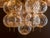 Glass and Brass Chandelier from Jaroslav Bejvl, Former Czechoslovakia, 1970s For Sale - Image 6 of 12