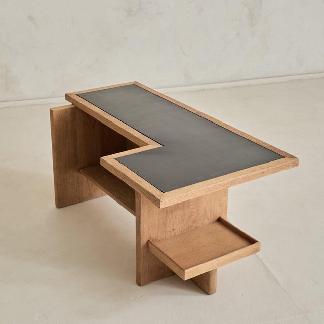 French Modernist Coffee Table in the Manner of Guillerme et Chambron, 1960s For Sale - Image 11 of 11