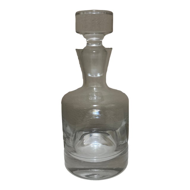 1970s Krosno Glass Decanter For Sale