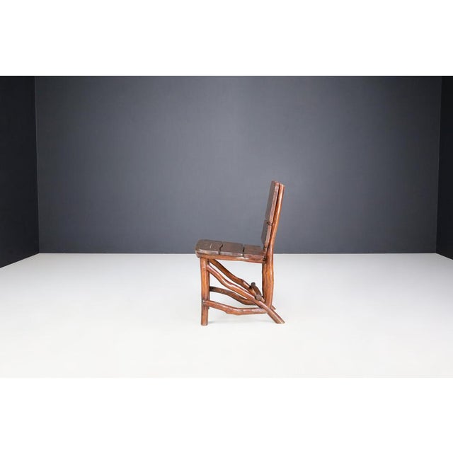 Pine Dining Chairs, France, 1960s, Set of 10 For Sale - Image 9 of 14