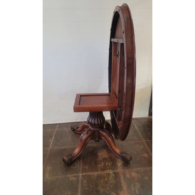 Very nice solid Mahogany 1860/70s Loo Table English, Irish. All working parts stable and ready for many years of use....