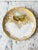 American “The American Quail” After A. Pope Mustard Color, Handpainted, and Marked Decorative Porcelain Plate With 18kt Gold For Sale - Image 3 of 6