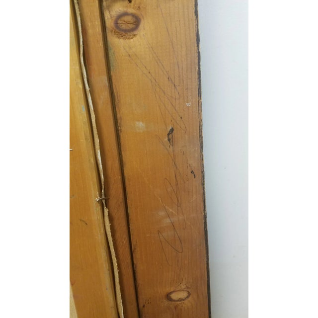 Early 20th Century "The Madonna" Figurative Abstract Oil Painting by Irving Amen, Framed For Sale - Image 9 of 13