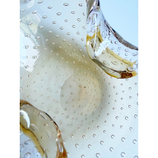 Murano Bullicante Style Ashtrays - A Pair For Sale - Image 12 of 15