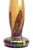 Glass Art Nouveau Iridescent Marbled Glass Vase with Chased Gilt Metal Mount in the style of Loetz, Bohemia, 1900s For Sale - Image 7 of 10