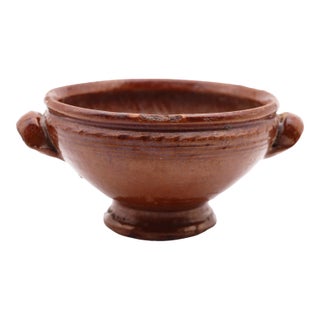 A Earthenware Porringer, Portugal, 18th Century For Sale
