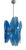 Blue Murano Glass Pendant Lamp from Veca, 1970s For Sale - Image 10 of 10