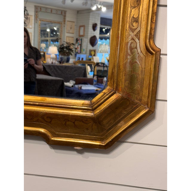 19th Century Italian Carved Mirror For Sale - Image 12 of 16