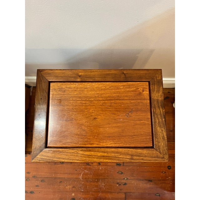 Wood Early 20th Century Diminutive Chinese Ming Style Elm End Table For Sale - Image 7 of 10