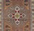 Mid 20th Century Vintage Turkish Oushak Geometric Cross Medallion's With Floral Border 2'7 X 5'9 For Sale - Image 5 of 10