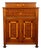 Antique 19th Century Dutch Inlaid Walnut Floral Specimen Wood Marquetry Cabinet 1860 For Sale