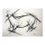 Equestrian Marks, Charcoal Drawing on Paper, 17 X 12 Inches For Sale