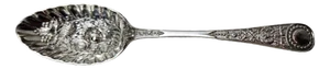 English Silver Metal Berry Spoon