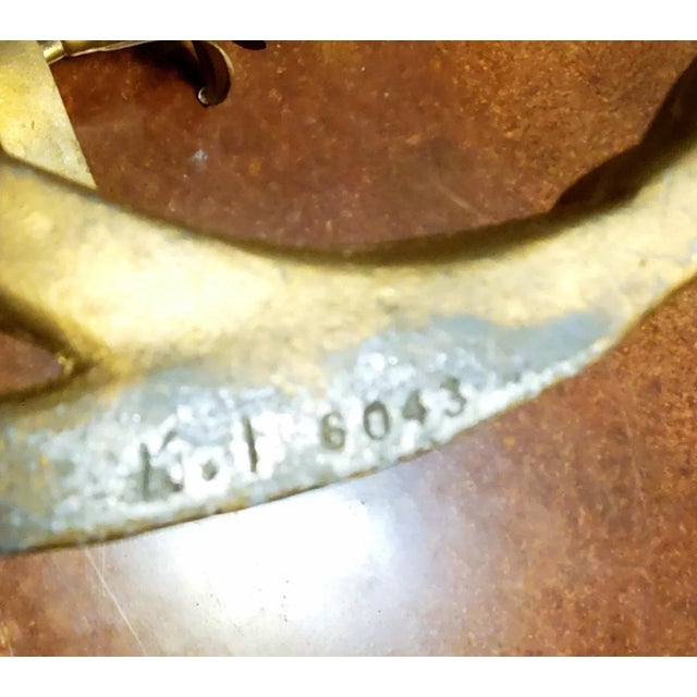 1960s 1960s Drexel Et Cetera Furniture Collection Gilded Lily Cigarette Table For Sale - Image 5 of 11