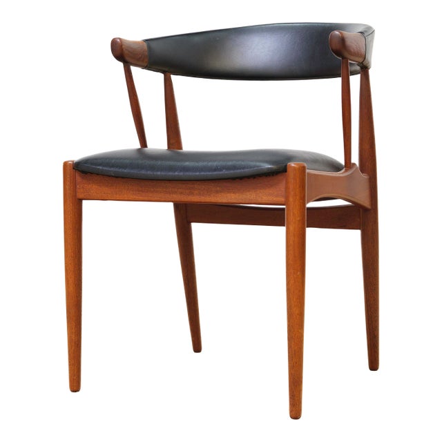 1960s Danish Modern Teak Armchair by Johannes Andersen For Sale