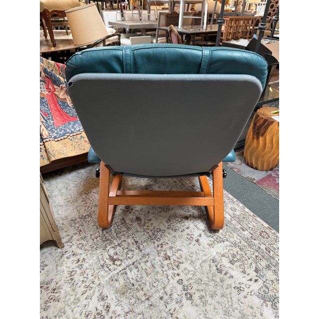 Nepsco Bentwood ‘Backsaver’ Recliner, Vintage For Sale - Image 11 of 12