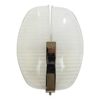 Lambda Wall Lamp in Metal and Glass by Vico Magistretti for Artemide, 1960s For Sale