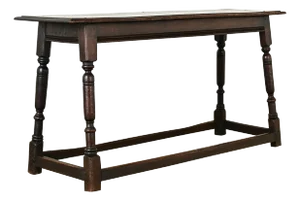 English 18th Century Oak Joint Stool/Bench