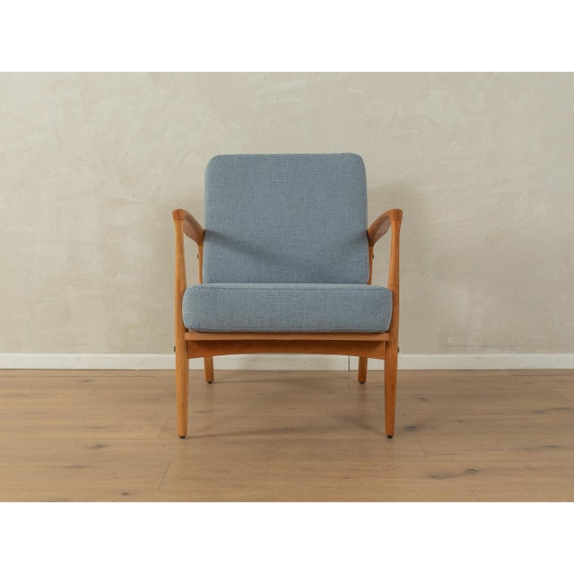 Vintage Armchair in Cherry, 1960s For Sale - Image 4 of 9