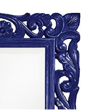 Traditional Chateau Mirror - Glossy Navy For Sale - Image 3 of 6