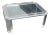 Mid-Century Modern Lucite Coffee Table For Sale