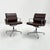 EA217 Soft Pad Desk Chair in Leather by Charles & Ray Eames for ICF, 1970s For Sale - Image 11 of 16