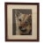 Vintage Pastel Dog Portrait by J. Buff Pratt, Mid-Century Framed Animal Art For Sale