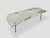 Andrianna Shamaris Minimalist Live Edge Petrified Wood Coffee Table For Sale - Image 18 of 18